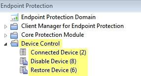 Device Control Options