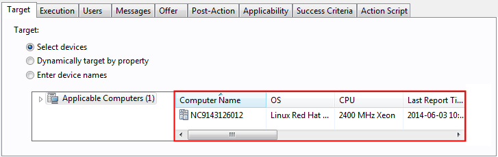 Ordinateurs concernés