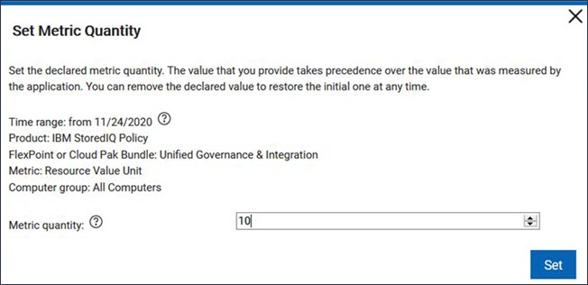 Définir la quantité métrique