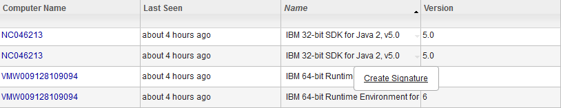 Image that shows how to locate file name in the Package Data report.