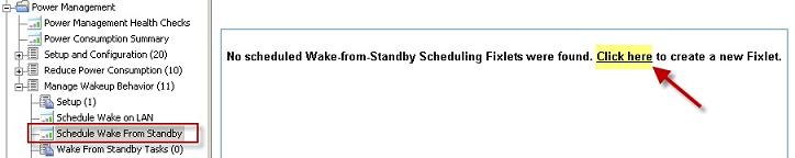 Wake-from-Standby タスク