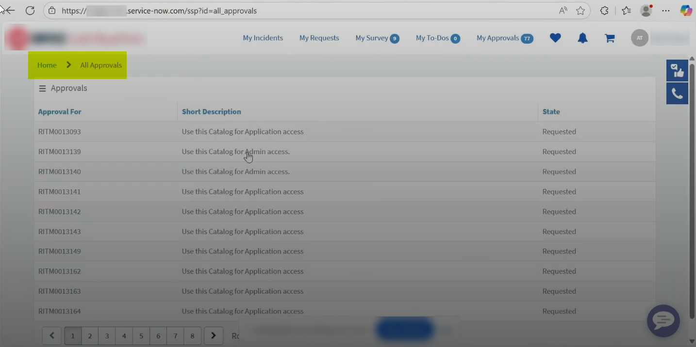 Review, Approve, and Track Exceptions in ServiceNow
