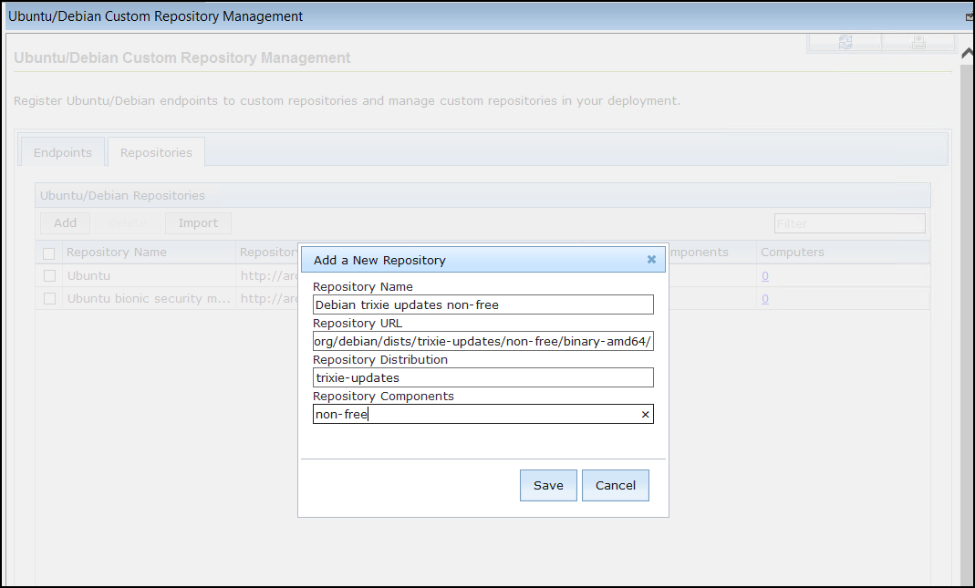 Repository details