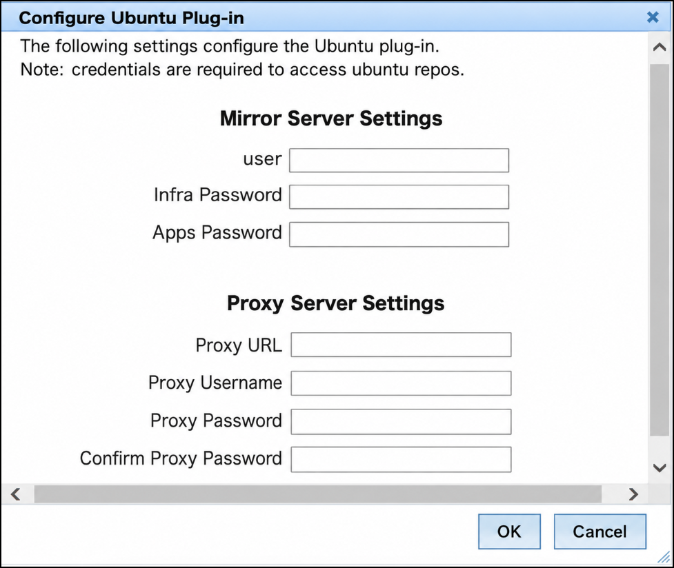 Configure Ubuntu Plugin Wizard