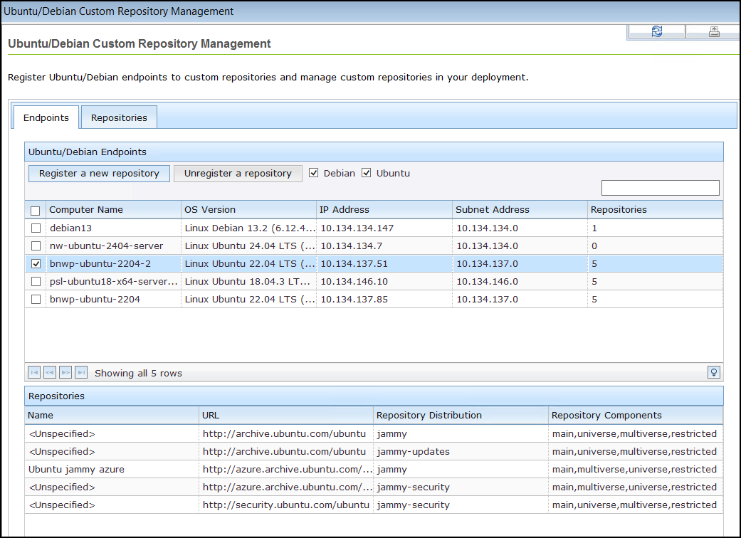 Register Repository
