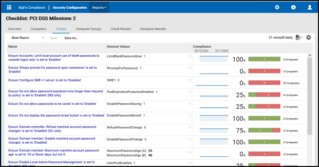 Configure View Option