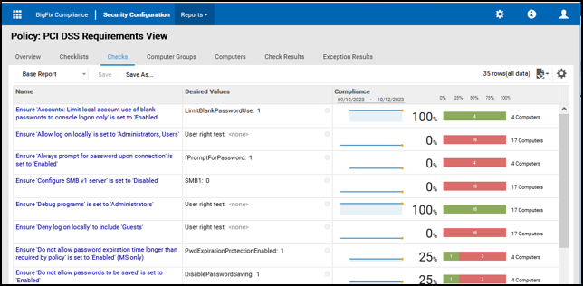 Configure View Option