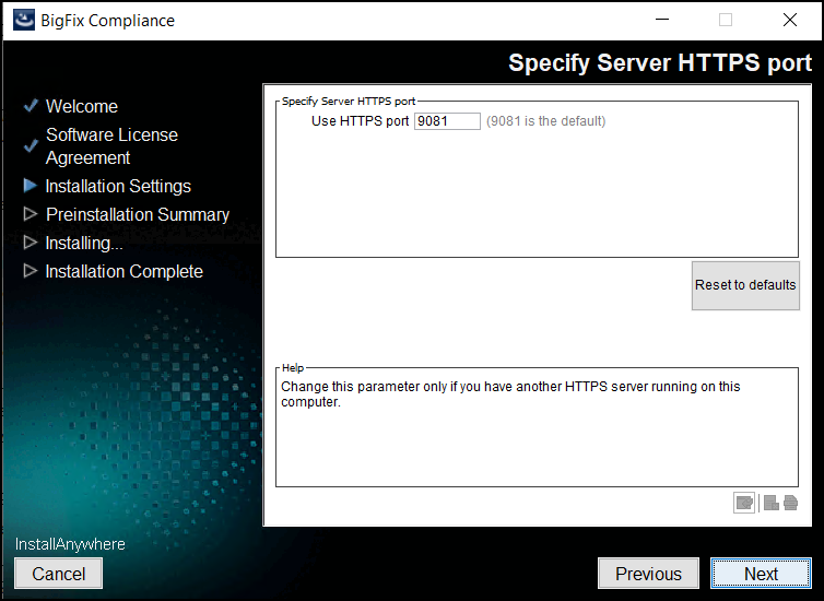 TCP port