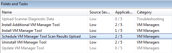 Upload VM Manager tool Scan Results