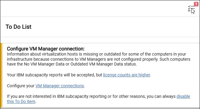 To Do list notification