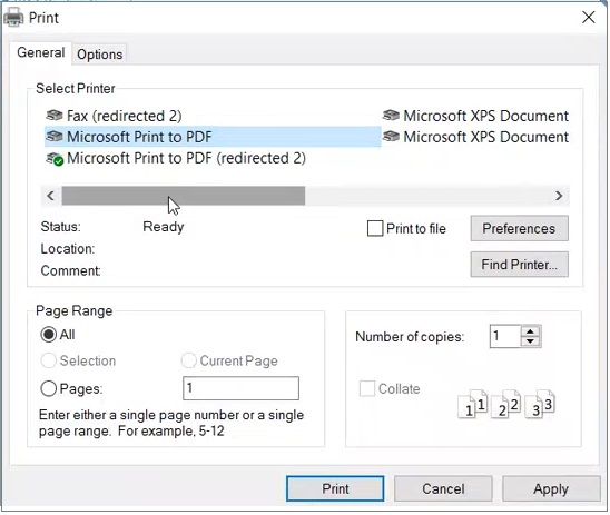 PDF を生成しています