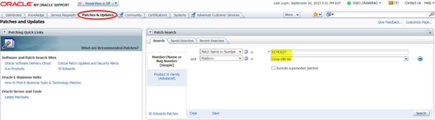 アクションの実行