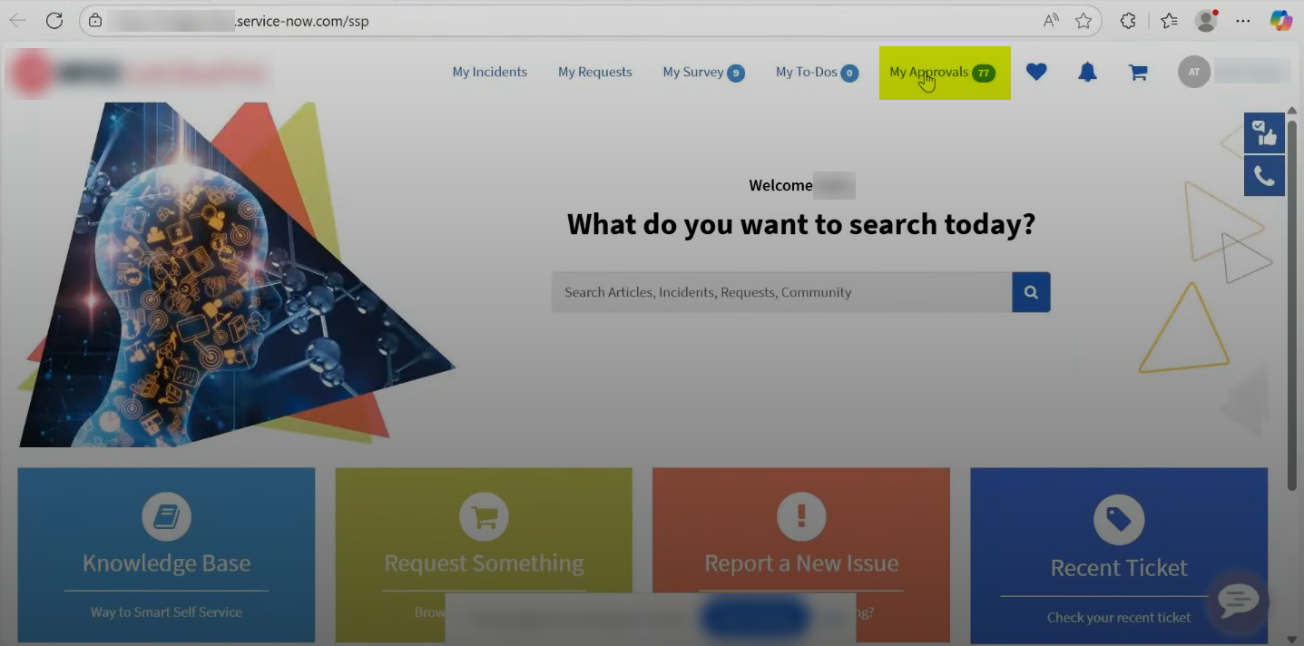 Approving exceptions in ServiceNow