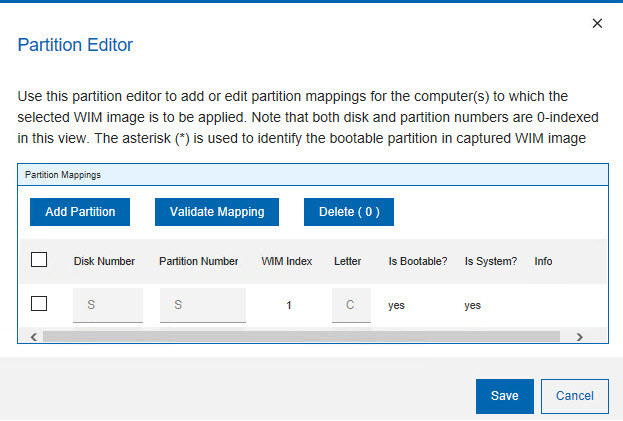 Deleting the bootable partition form the partition editor