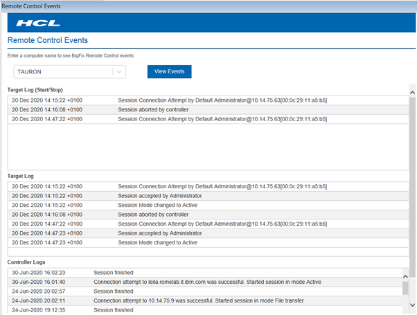 Log data