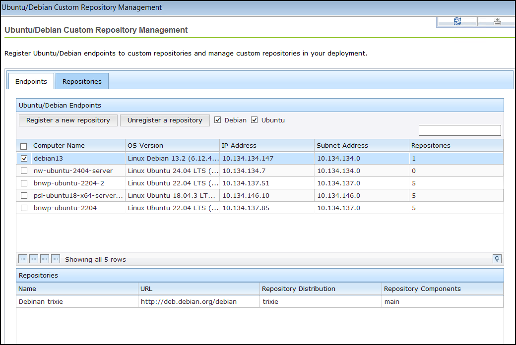 Register Repository