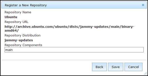 Repository components