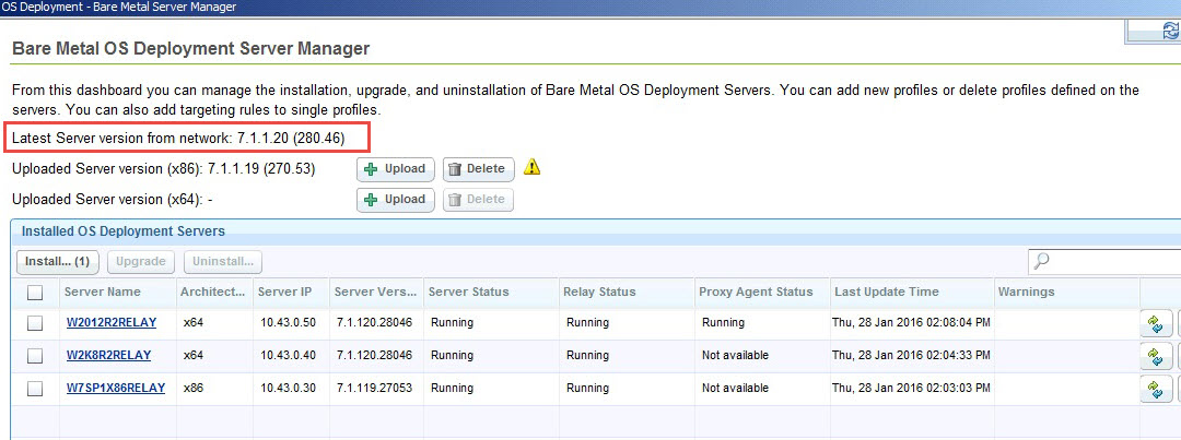 Bare Metal Server installation and management from the Bare Metal Server Manager dashboard