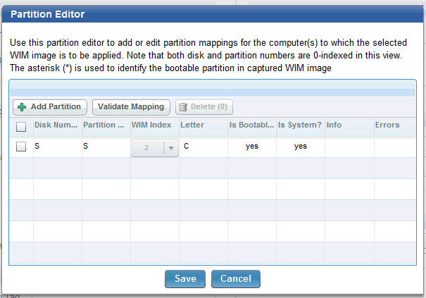 Deleting the bootable partition form the partition editor