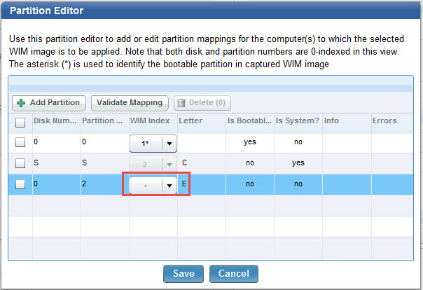 modifying partitions to preserve data on the target