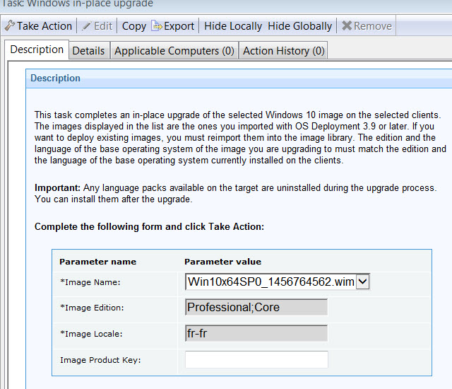 Windows in-place upgrade task (ID 202)