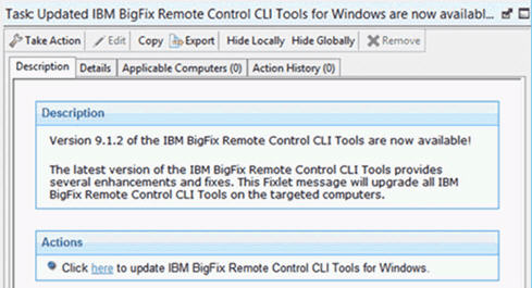 task to update the windows cli tools