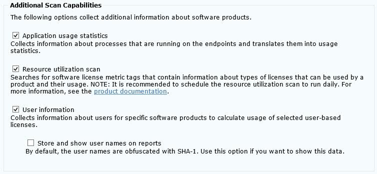 Additional Scan Capabilities