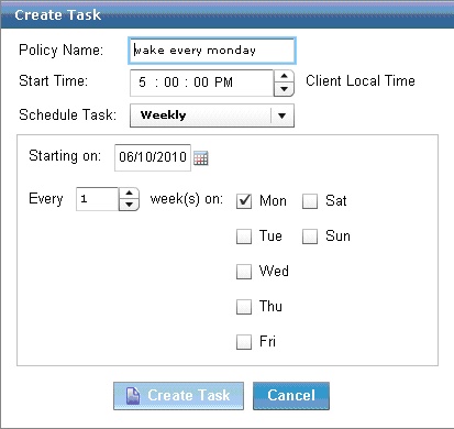 Create Task