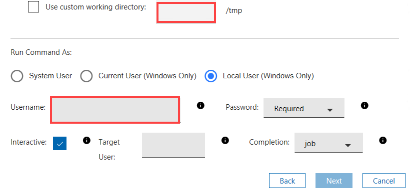 Adding preinstallation and postinstallation commands