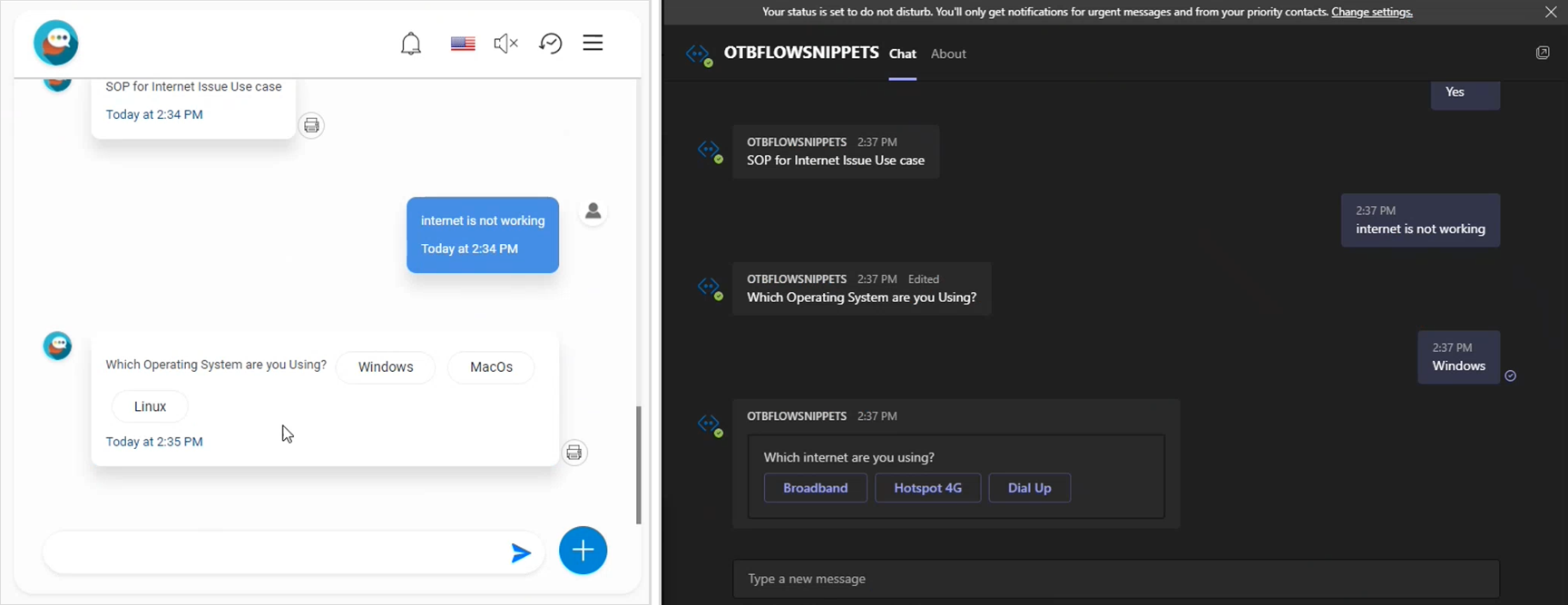 Graphical user interface, text, application, chat or text message, Teams Description automatically generated