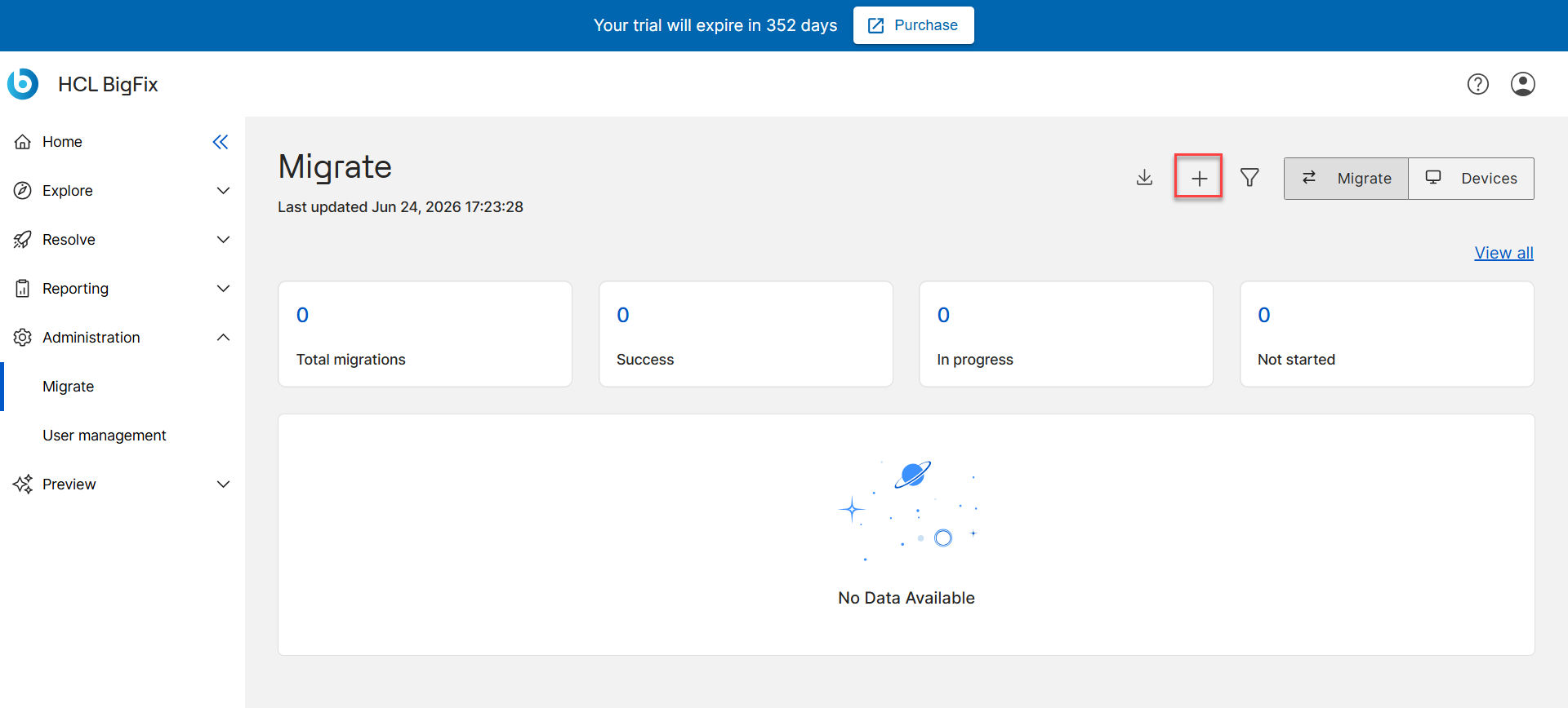 Migration Monitor