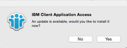 ICAA updater dialog