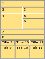 Wireframe for the bundle details page default layout