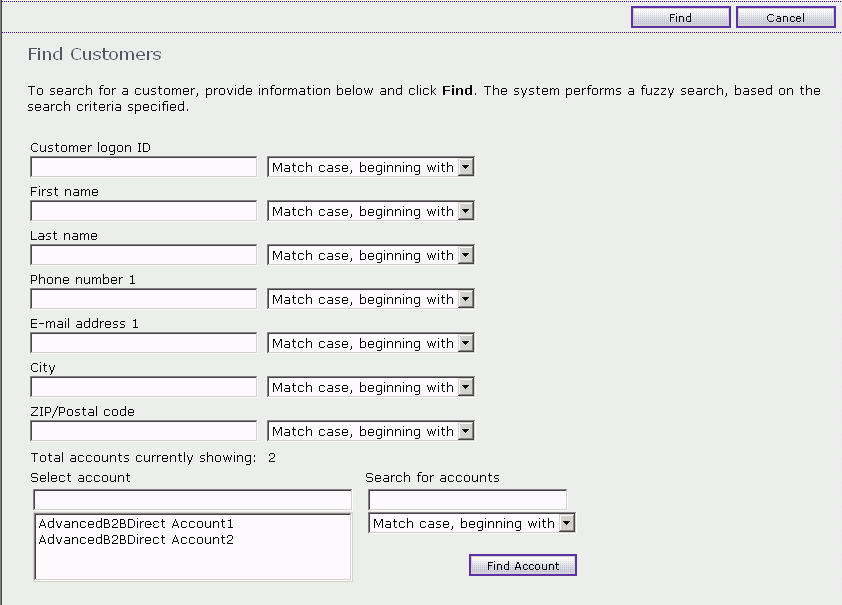 Tools framework dialog