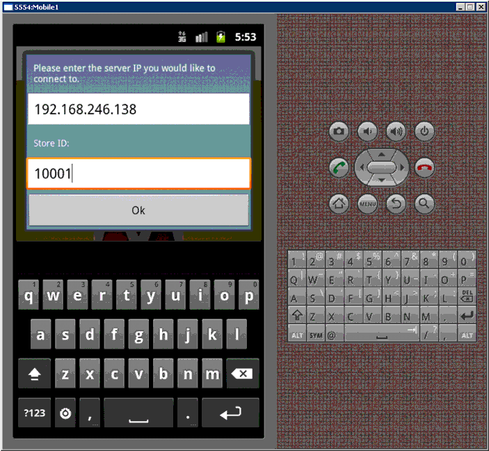 IP address and store id