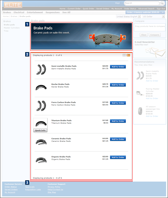 Category screen capture