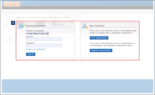 Sign In screen capture