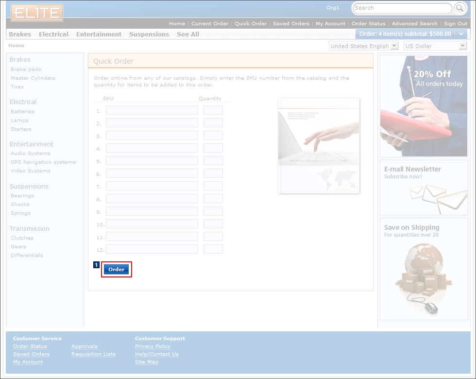 Full size image of Quick Order