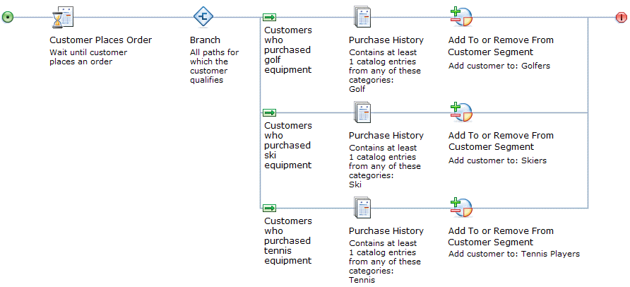 Example of Action: Add To Or Remove From Customer Segment