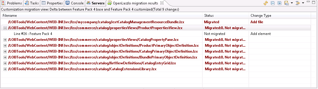 OpenLaszlo Migration Results