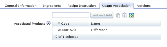 Recipe content versioning customization screen capture