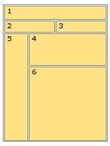 Responsive subcategory page default wireframe