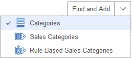 Find and add functions in Management Center