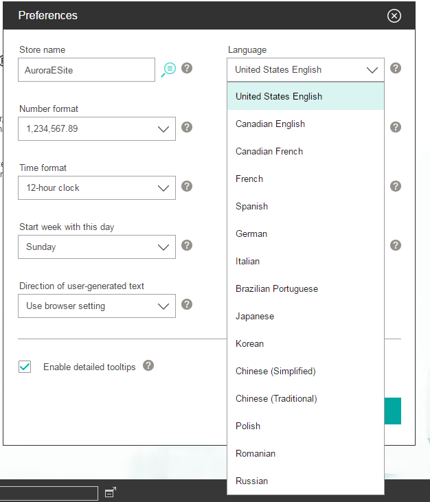 Language List