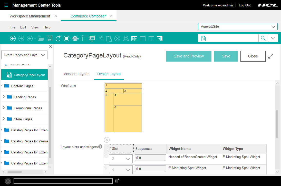 Commerce Composer tool