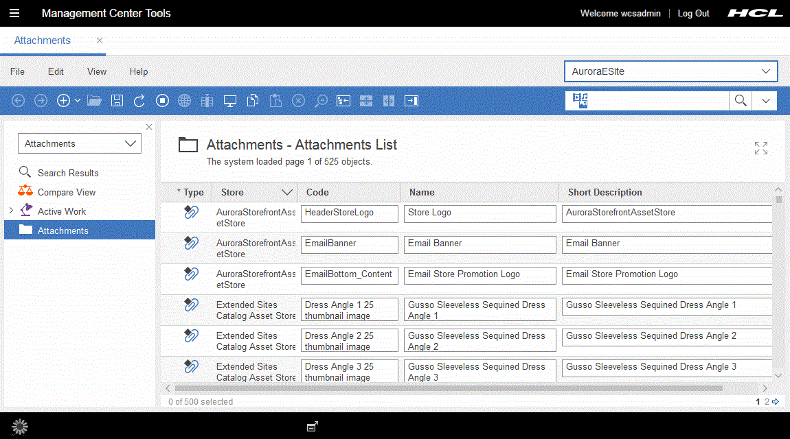 Image showing the Attachments tool