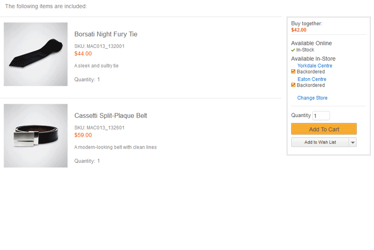 Paquete de Accesorios para hombre