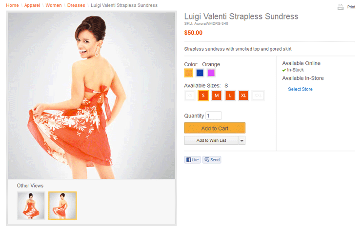 Disponibilidad de artículos