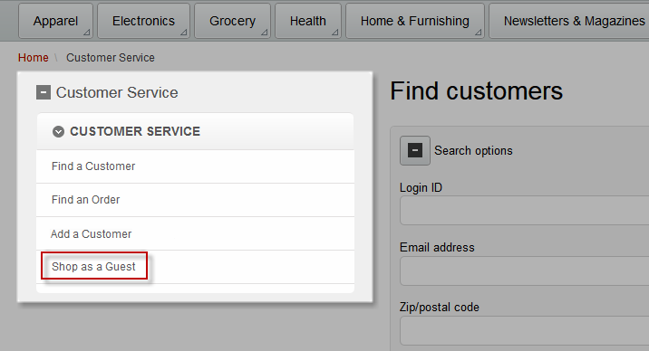 Comprar como invitado
