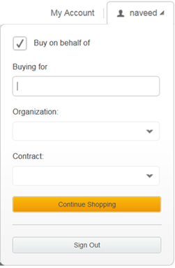 Opción de comprar en nombre de